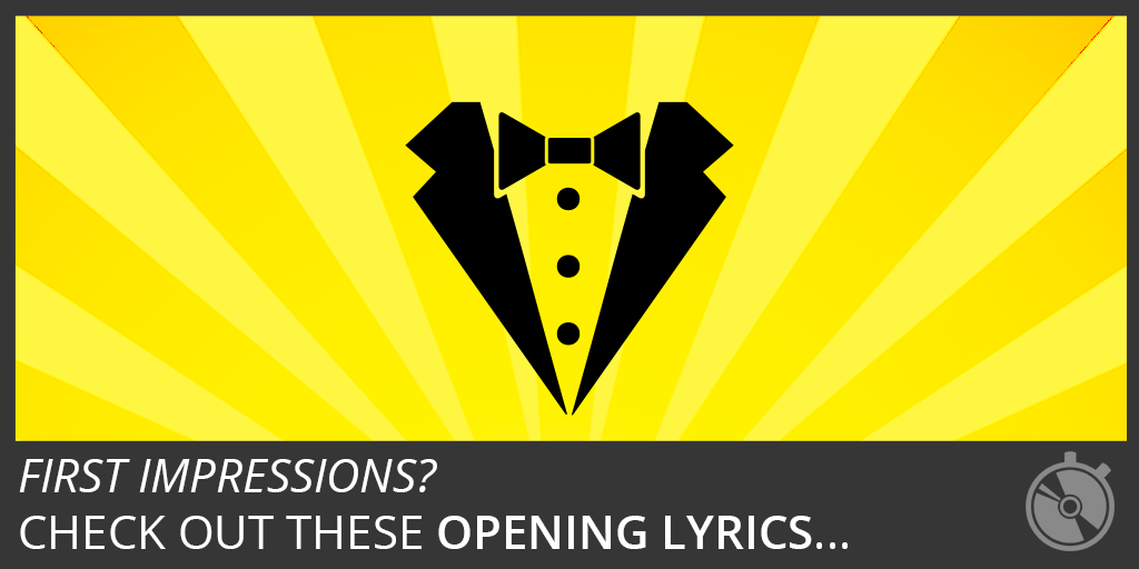 The 15 greatest opening lyrics of all time
